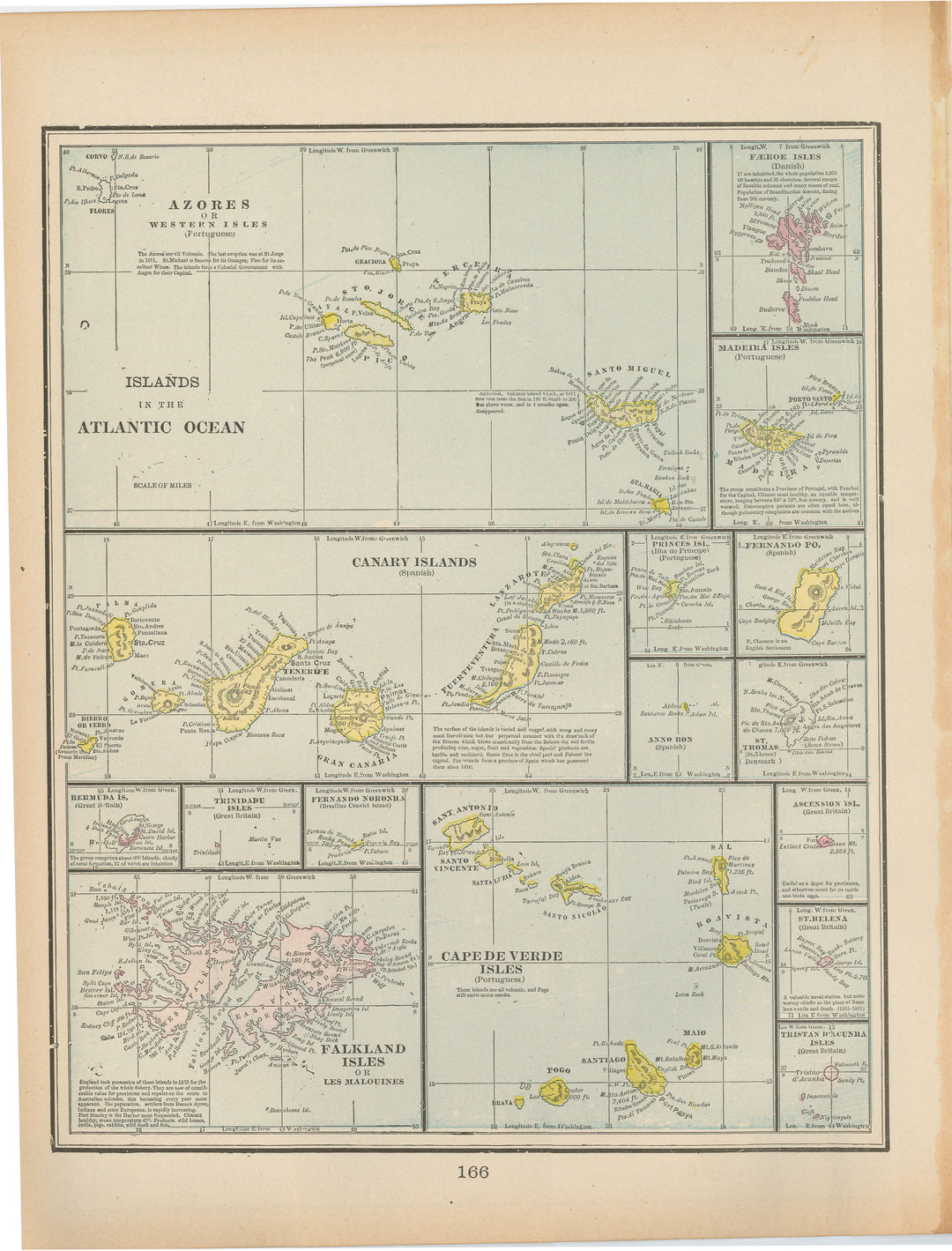 Islands of the Atlantic 1894