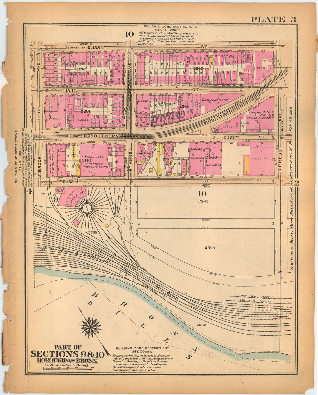 The Bronx, New York 1928 Plate 003