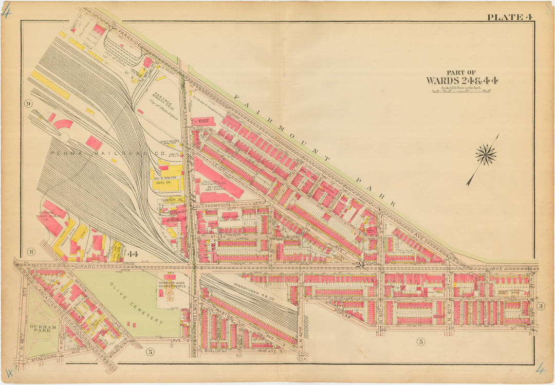 West Philadelphia, Pennsylvania 1918 Plate 004