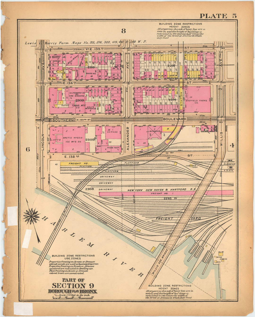 The Bronx, New York 1928 Plate 005