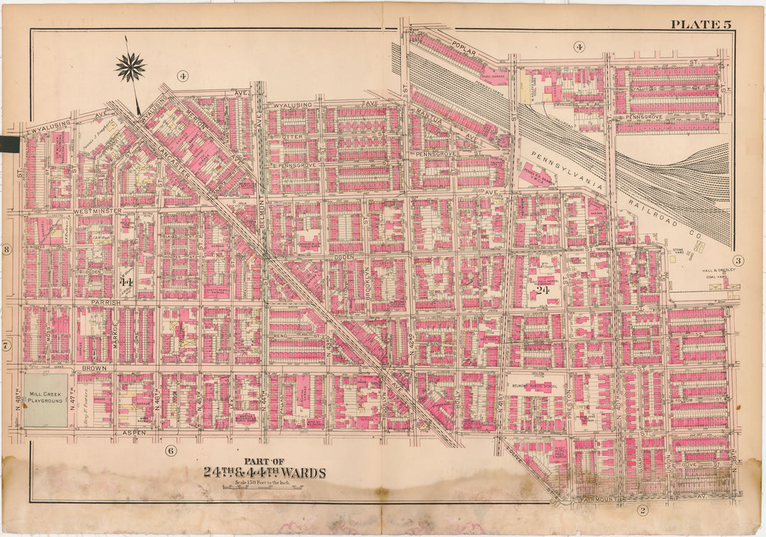 West Philadelphia 1927 Plate 005