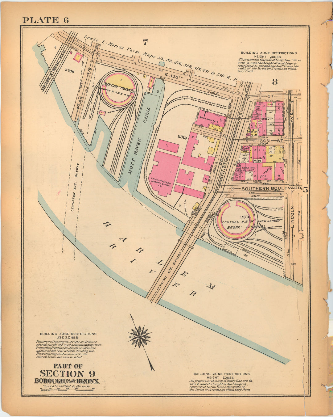 The Bronx, New York 1928 Plate 006