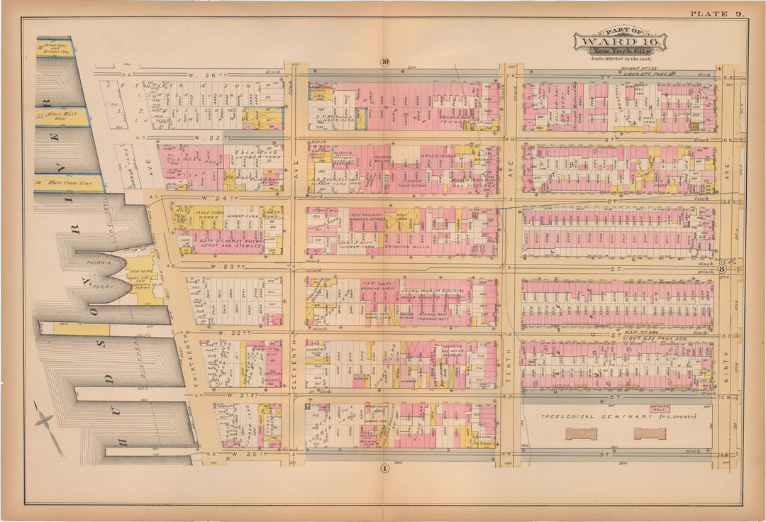 Manhattan, New York 1883 Vol. 3: Plate 009