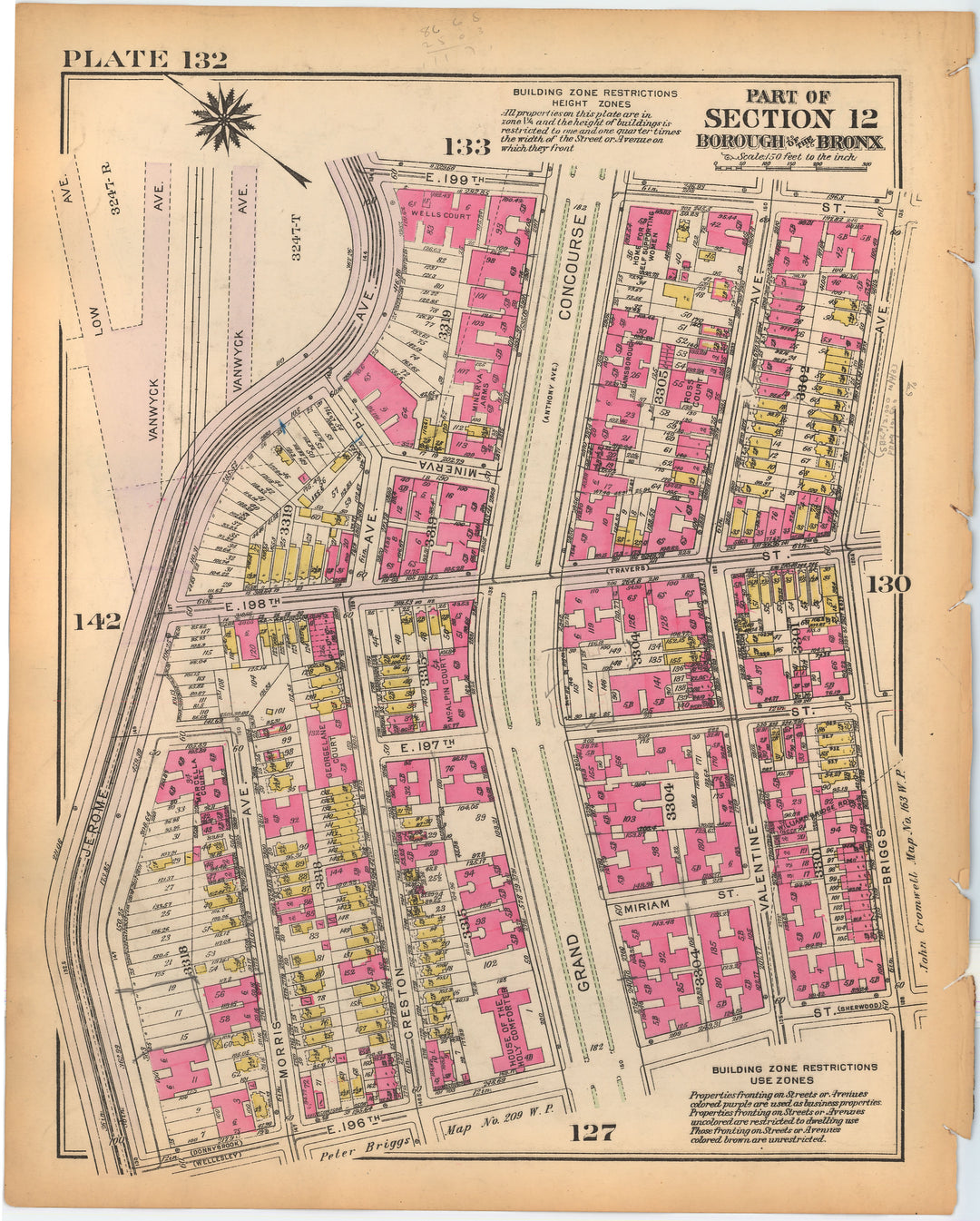 The Bronx, New York 1928 Plate 132