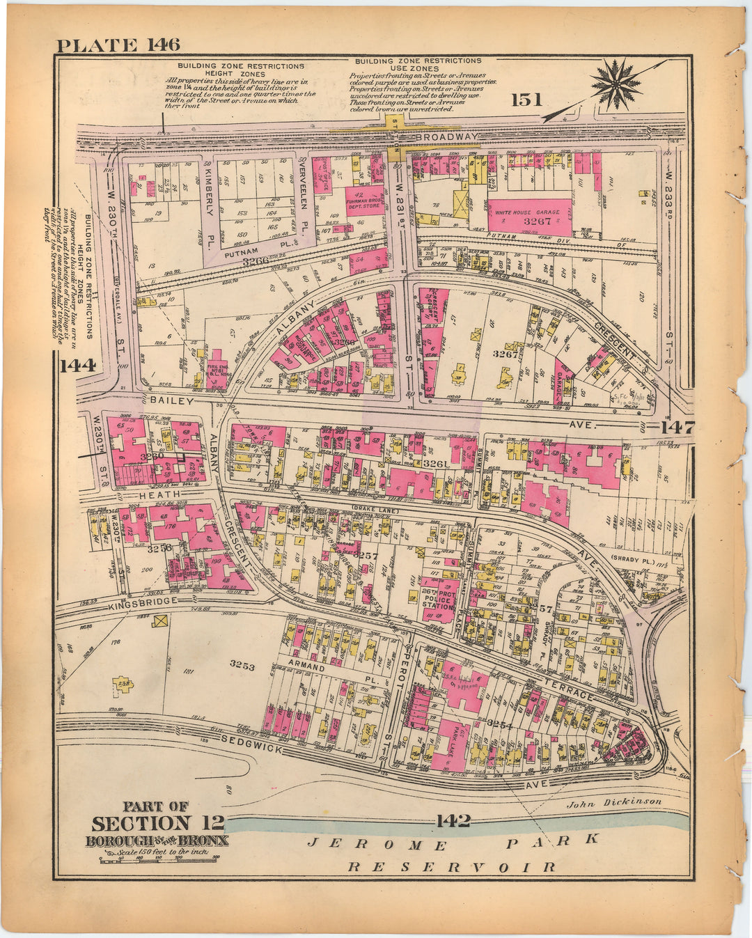 The Bronx, New York 1928 Plate 146