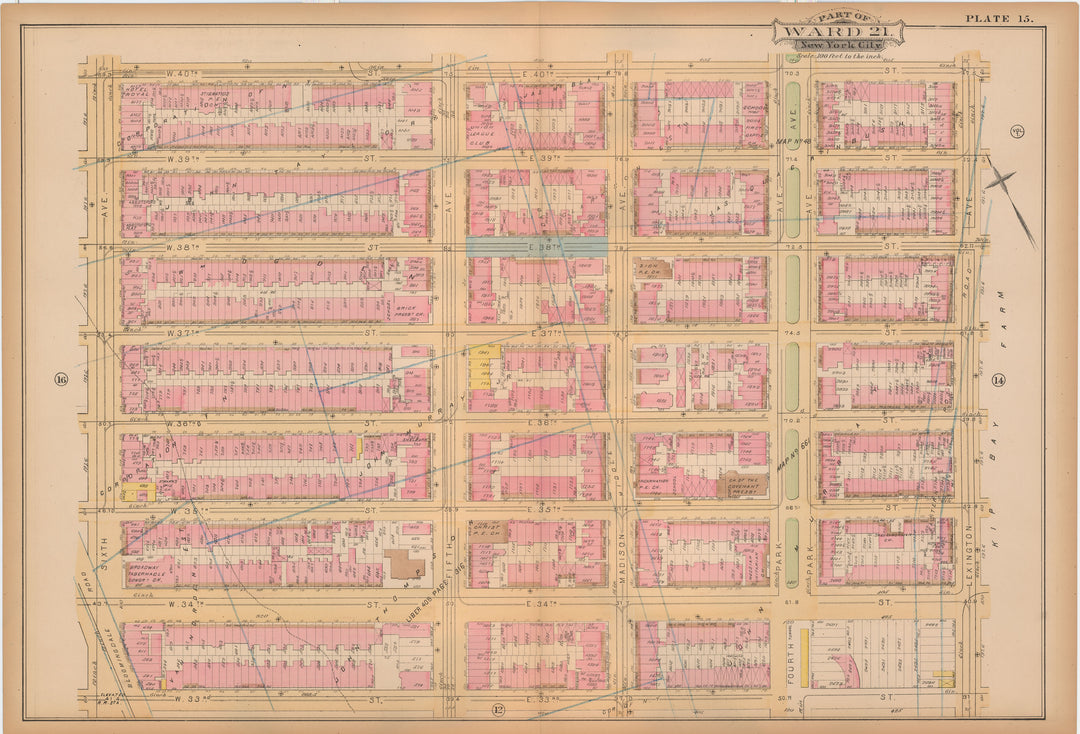 Manhattan, New York 1883 Vol. 3: Plate 015