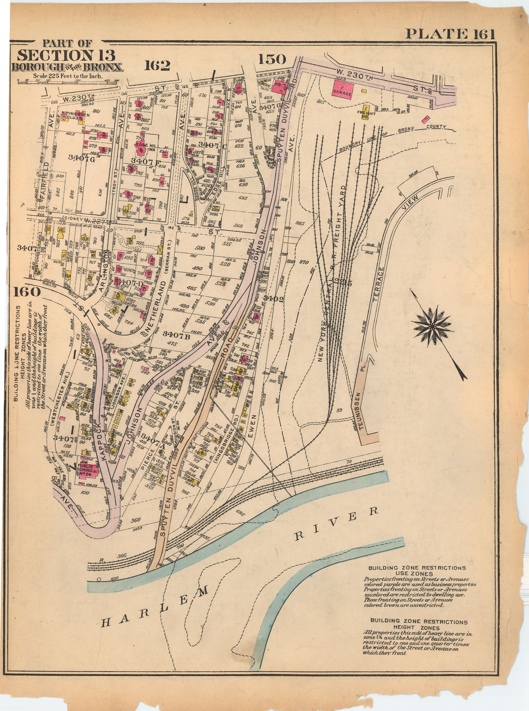 The Bronx, New York 1928 Plate 161