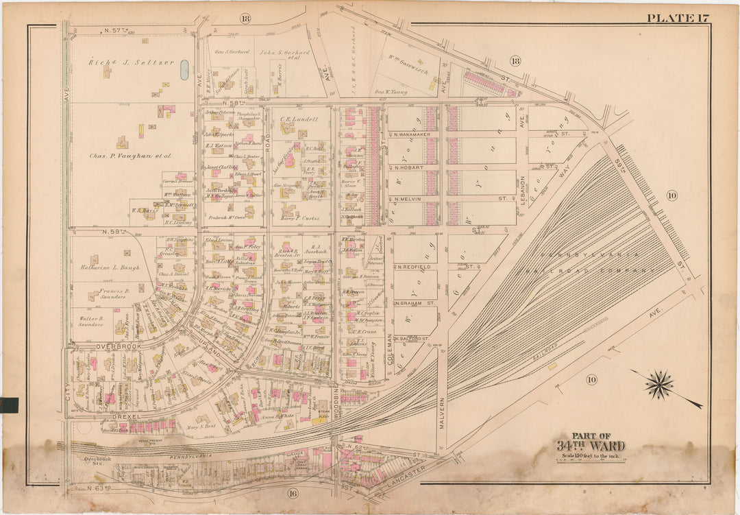 West Philadelphia 1927 Plate 017