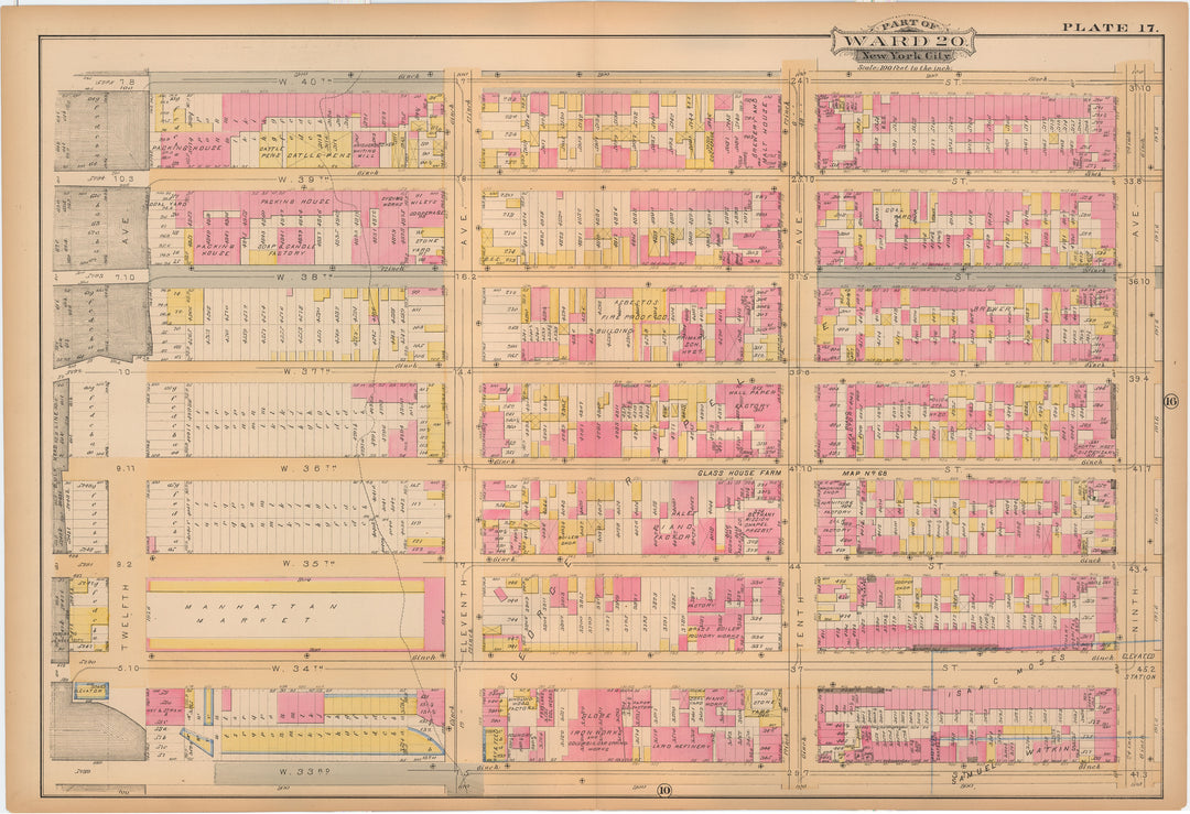 Manhattan, New York 1883 Vol. 3: Plate 017