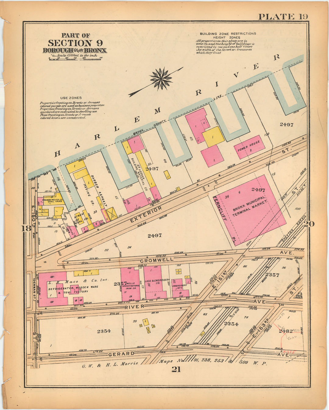 The Bronx, New York 1928 Plate 019