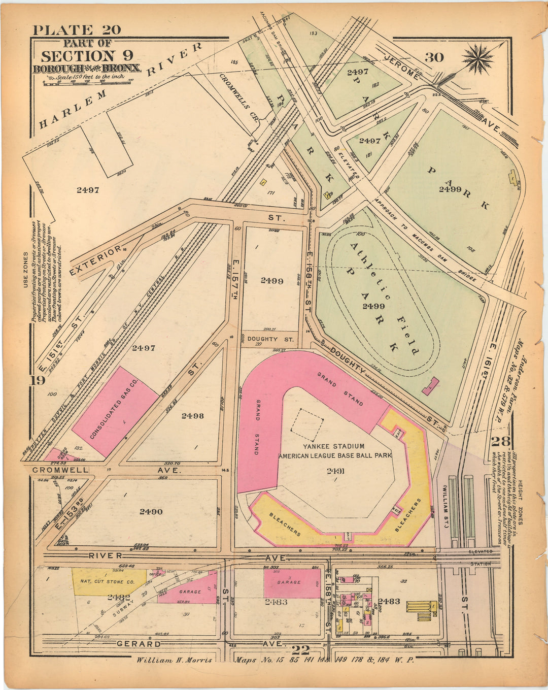 The Bronx, New York 1928 Plate 020