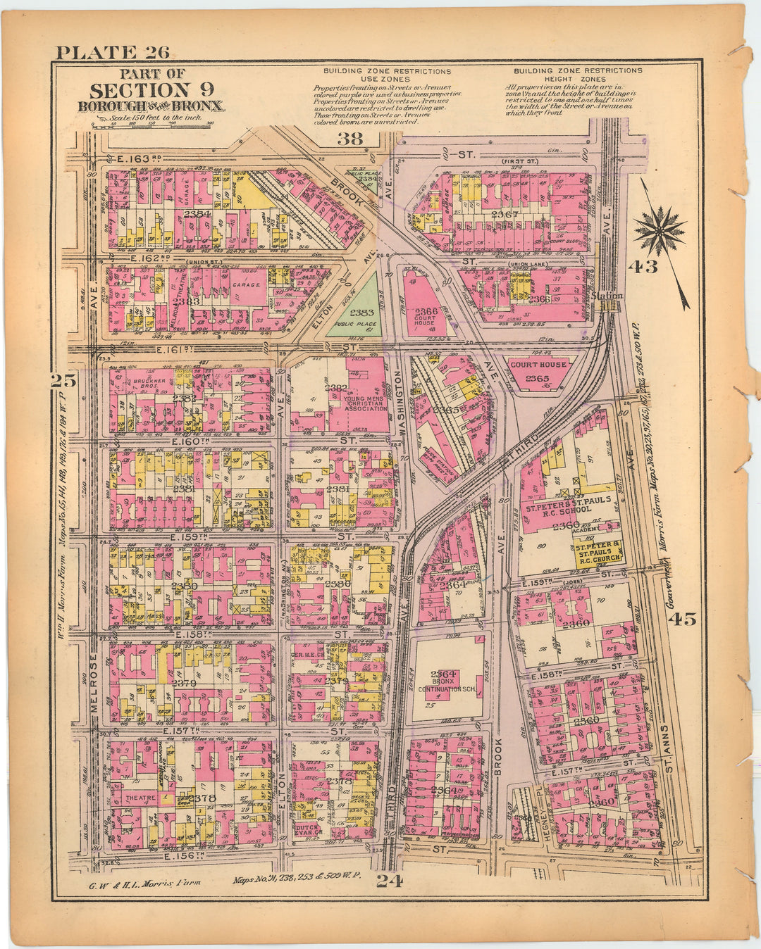 The Bronx, New York 1928 Plate 026