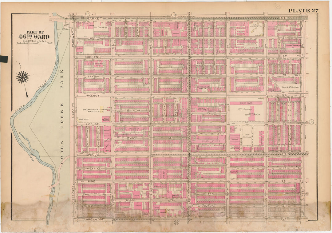 West Philadelphia 1927 Plate 027