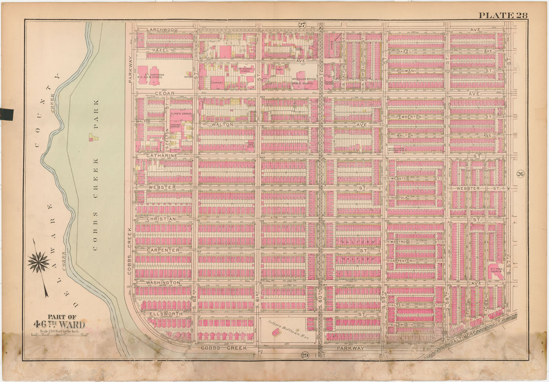 West Philadelphia 1927 Plate 028