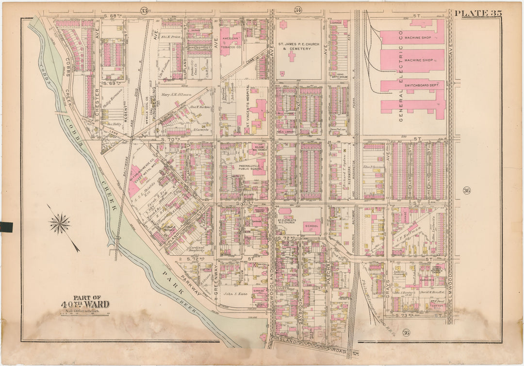 West Philadelphia 1927 Plate 035