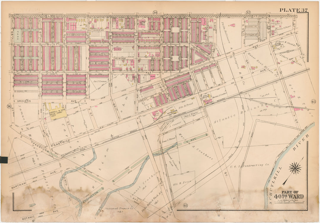 West Philadelphia 1927 Plate 037