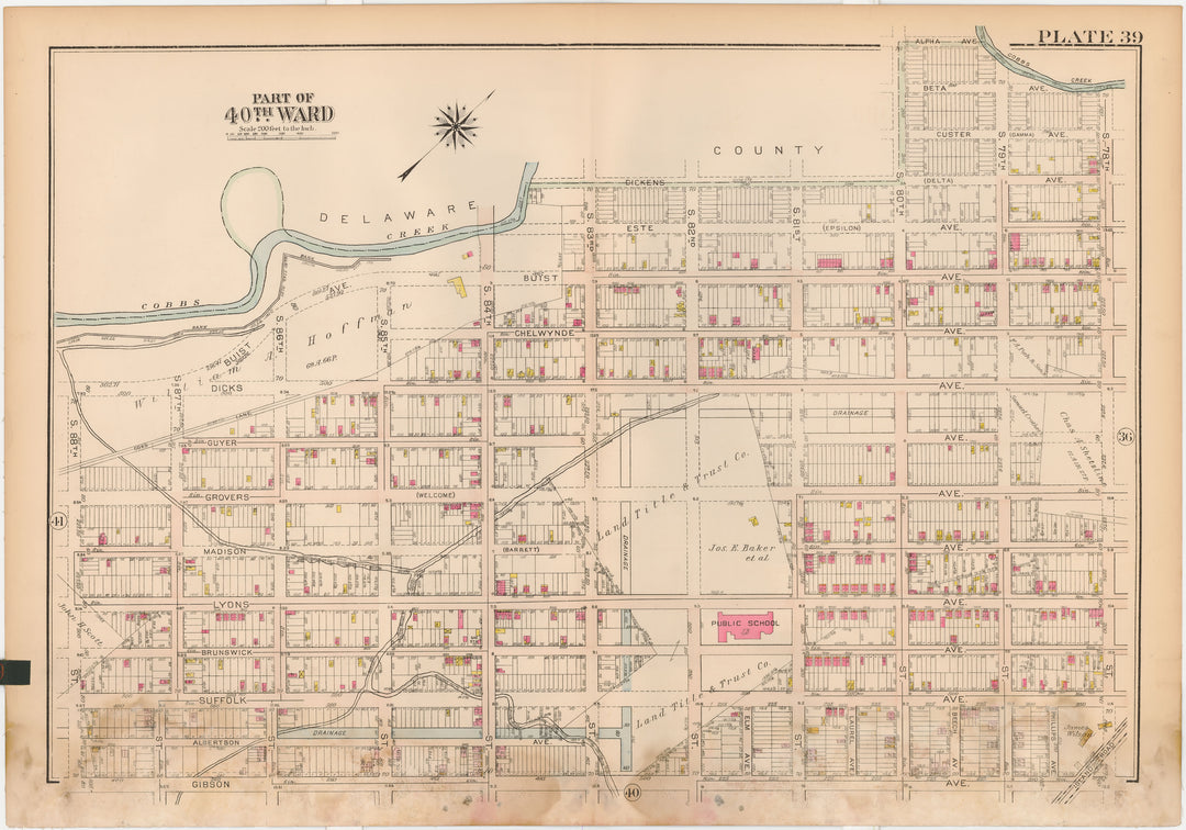 West Philadelphia 1927 Plate 039