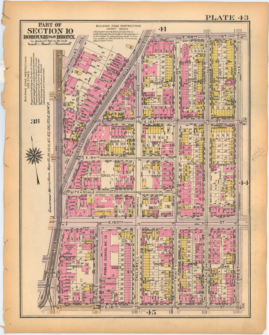 The Bronx, New York 1928 Plate 043