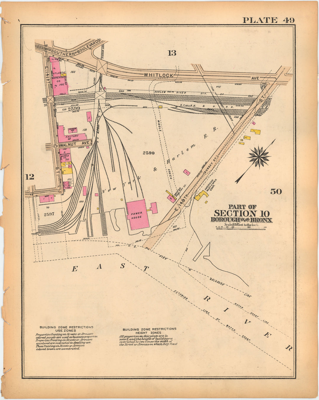 The Bronx, New York 1928 Plate 049