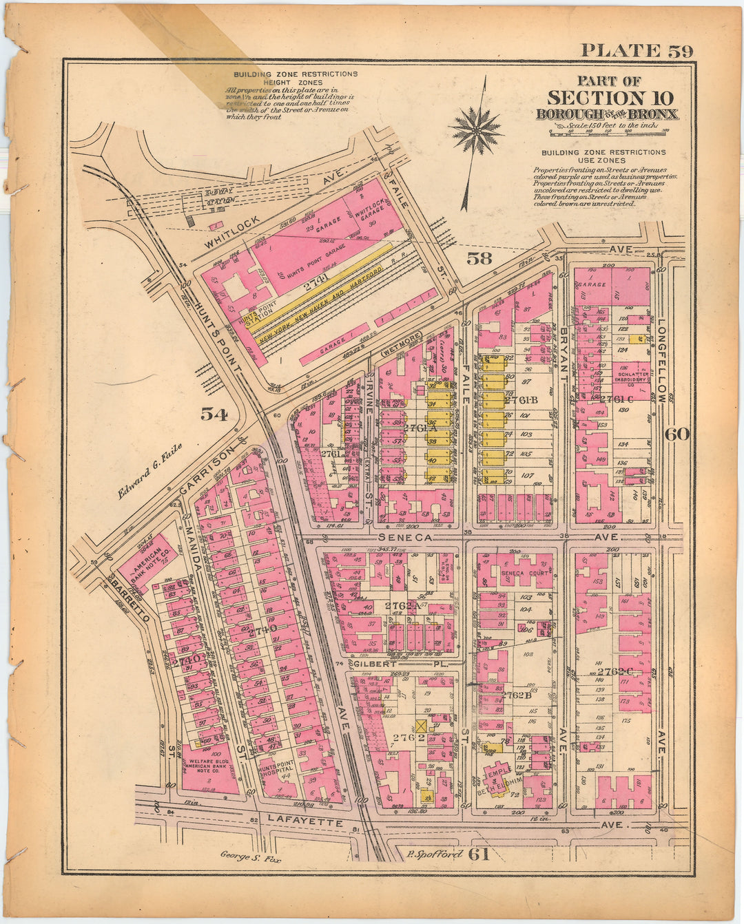 The Bronx, New York 1928 Plate 059