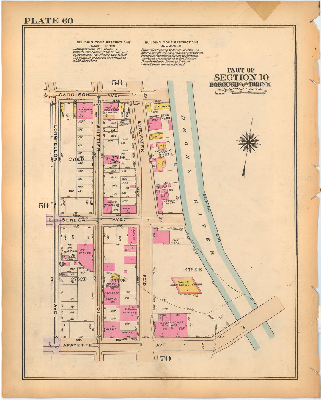 The Bronx, New York 1928 Plate 060