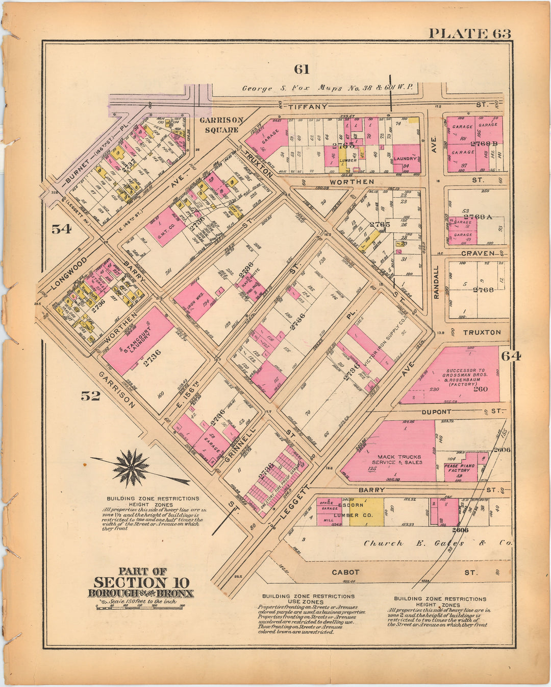 The Bronx, New York 1928 Plate 063