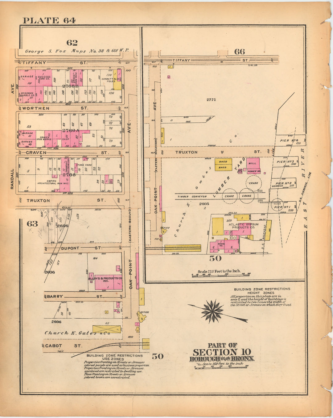 The Bronx, New York 1928 Plate 064