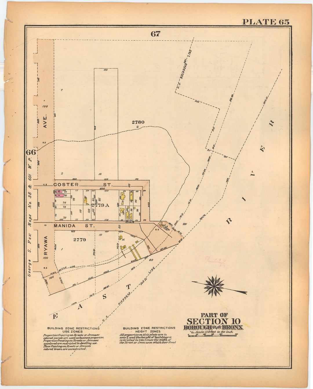 The Bronx, New York 1928 Plate 065