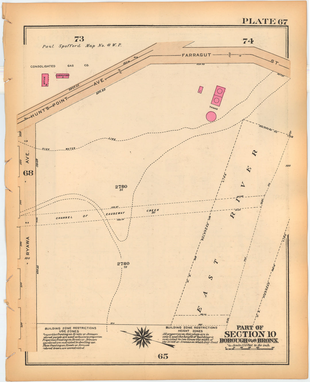 The Bronx, New York 1928 Plate 067