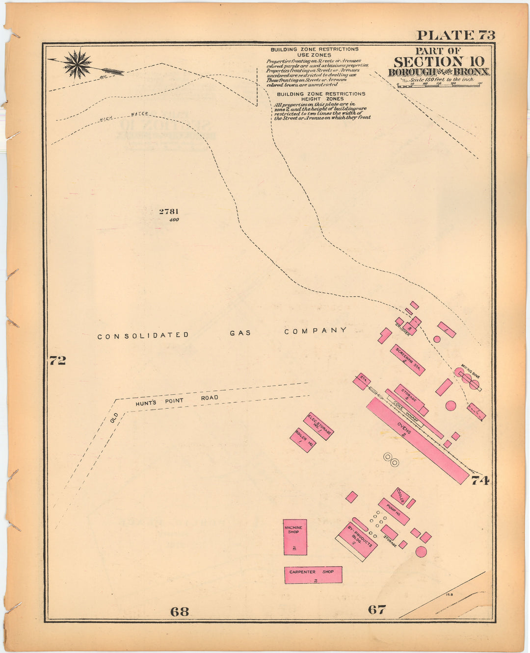 The Bronx, New York 1928 Plate 073