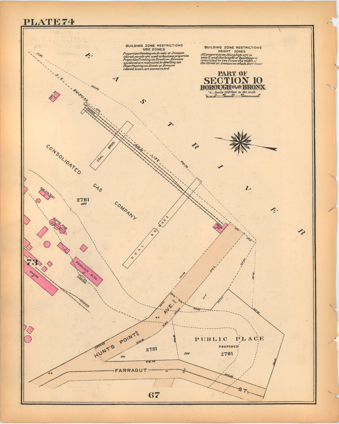 The Bronx, New York 1928 Plate 074