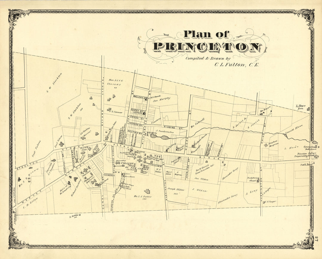 Princeton, New Jersey 1875