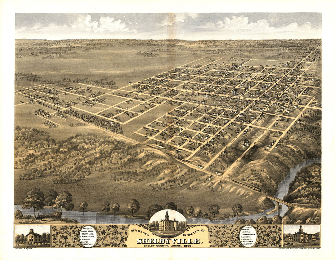 Shelbyville, Illinois 1869