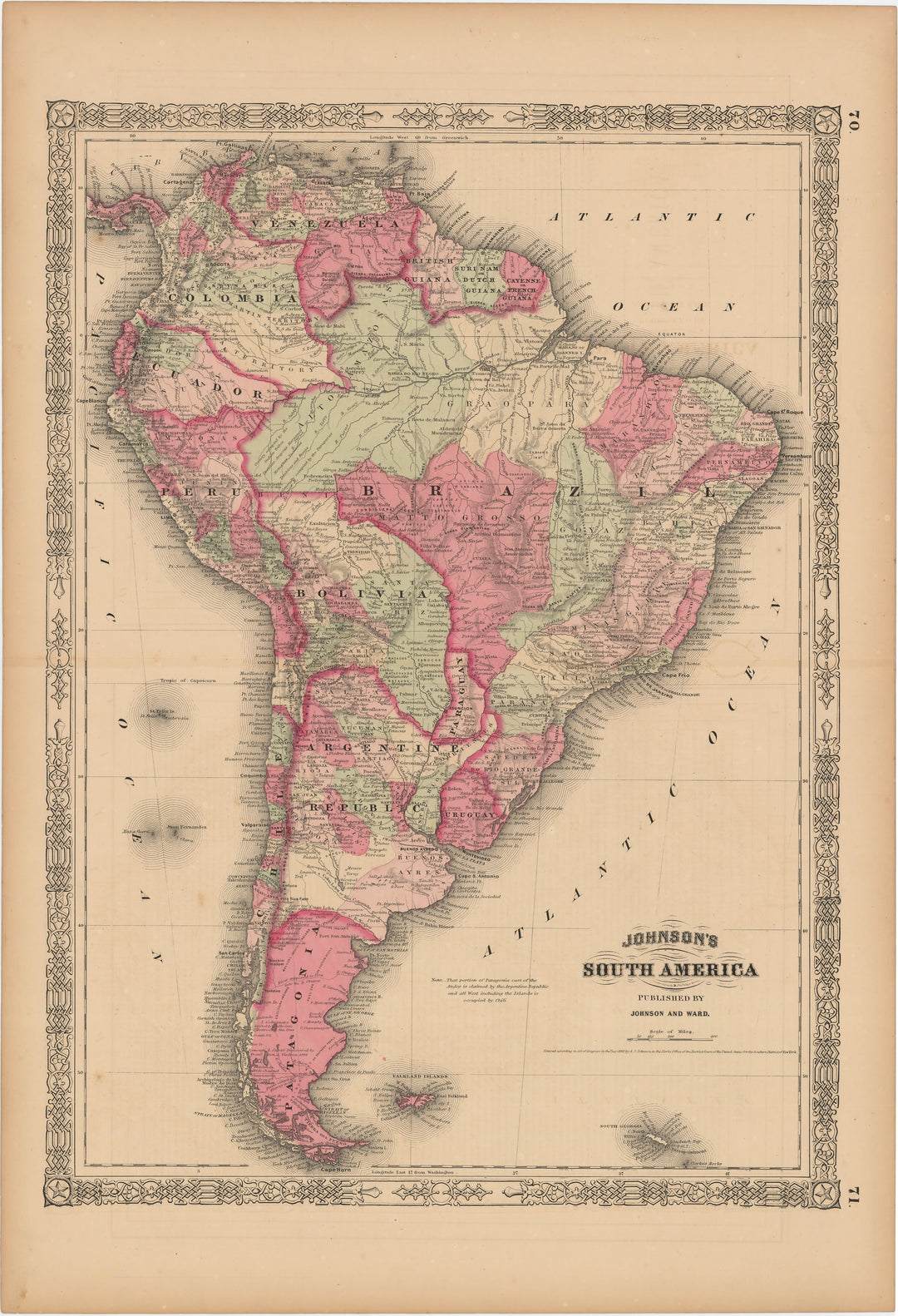 South America 1864