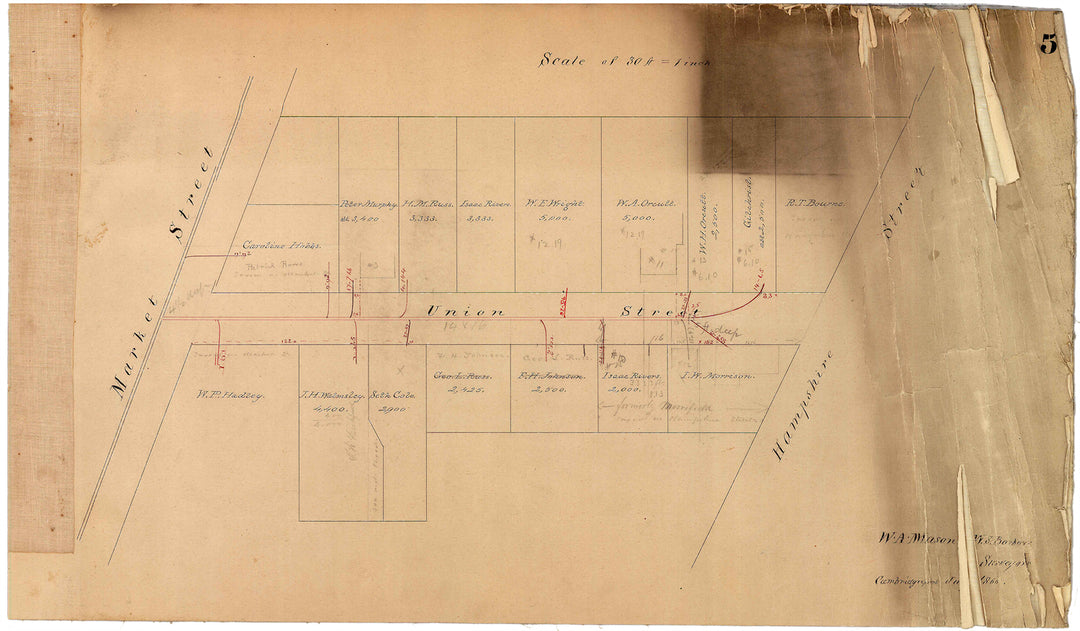 Cambridge, Massachusetts Sewers 02-05: Union Street 1860