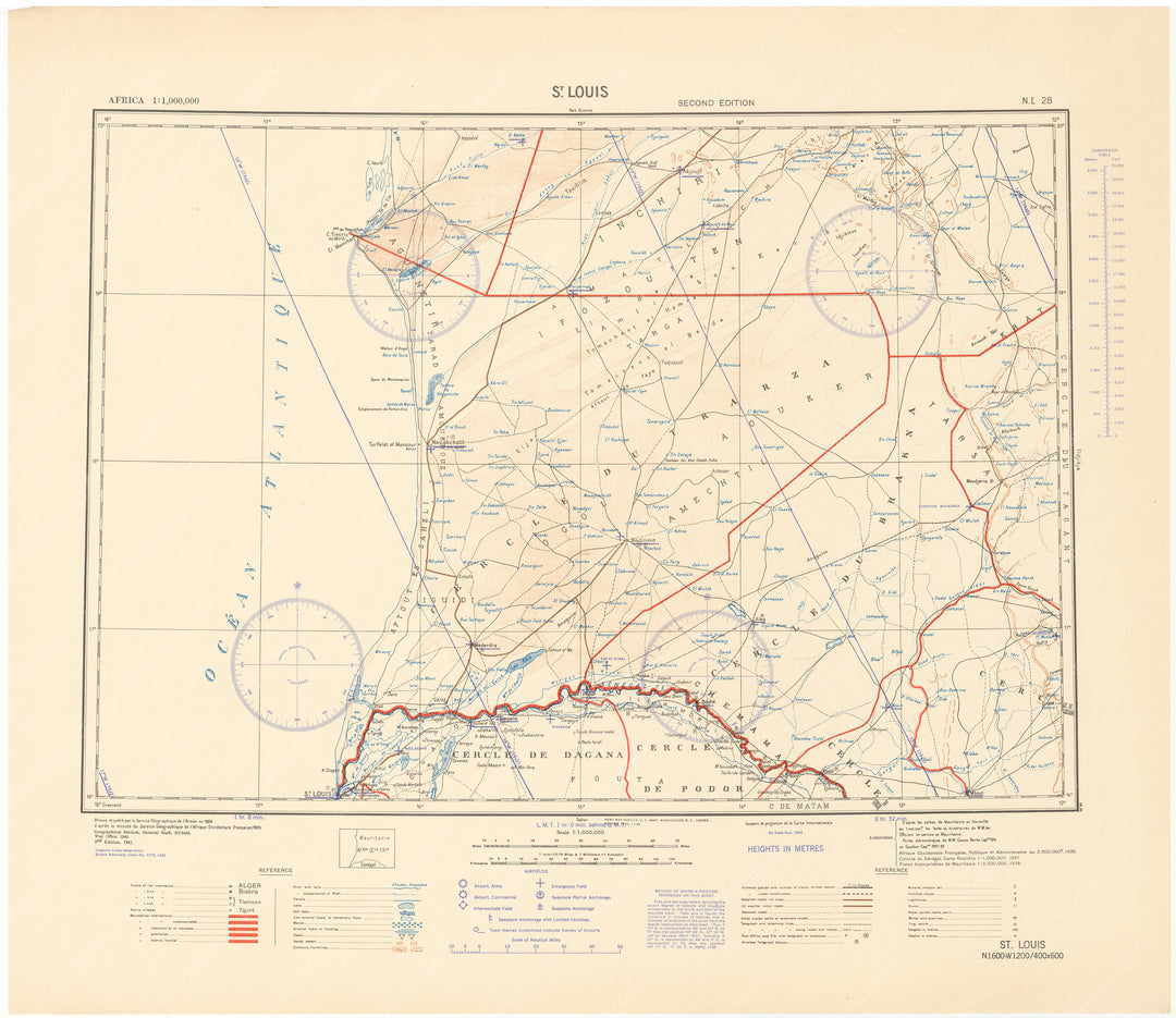 Mauritania (Southwestern Part) 1942