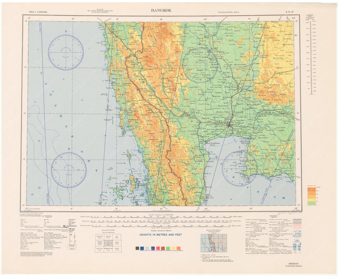 Thailand (Central Part) and Myanmar (Southern Part) 1945