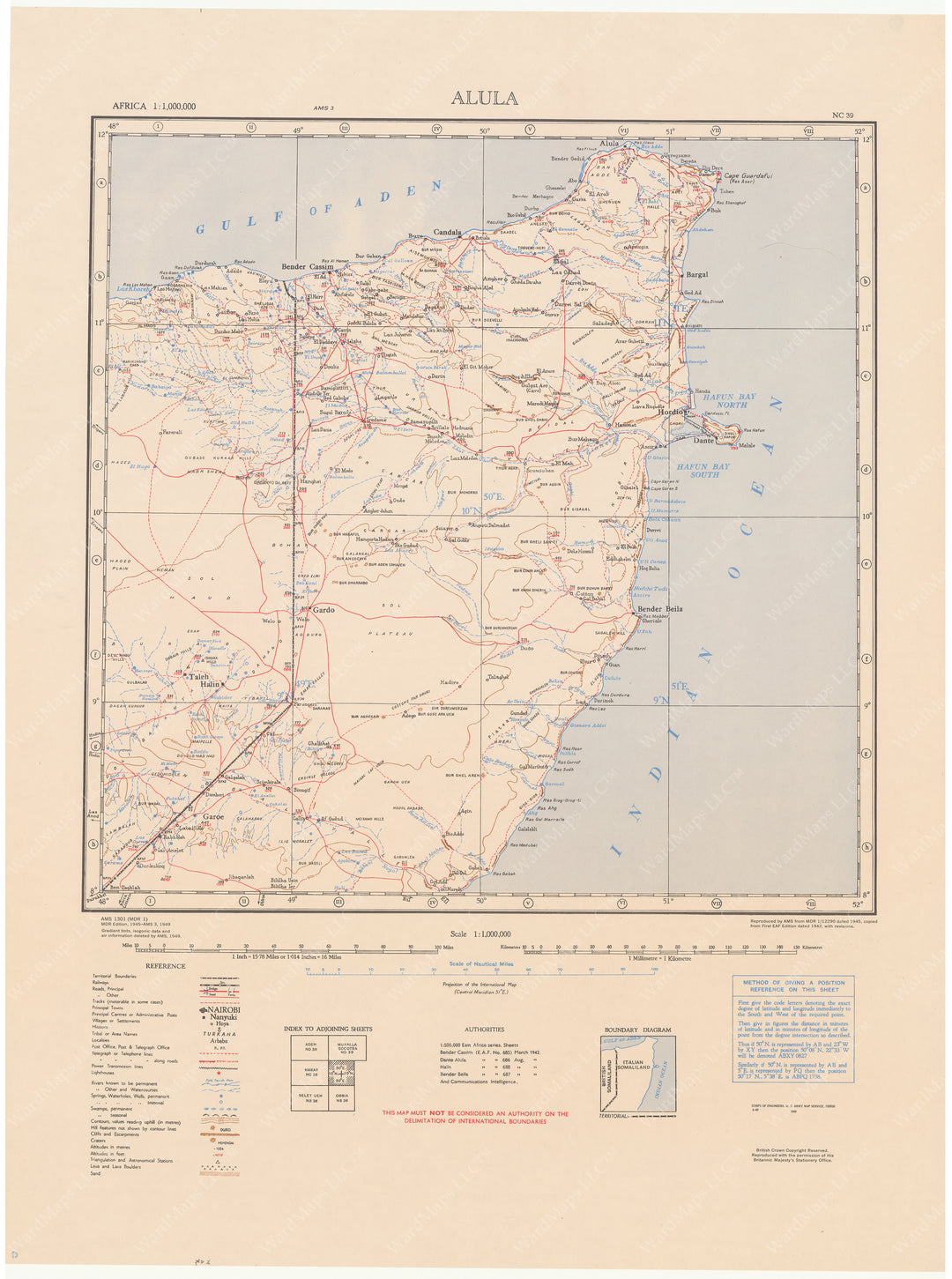 Somalia: Horn of Africa 1949