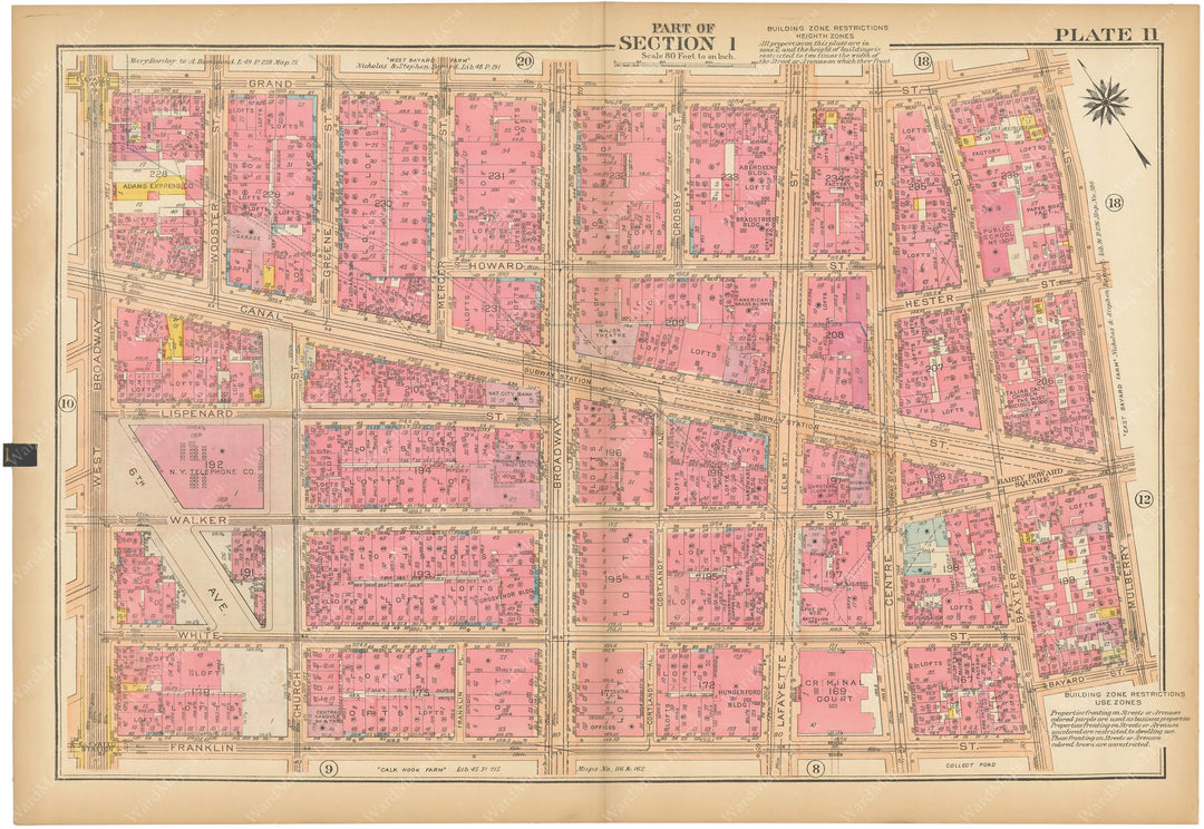 Manhattan, New York 1922 Vol. 1: Plate 011