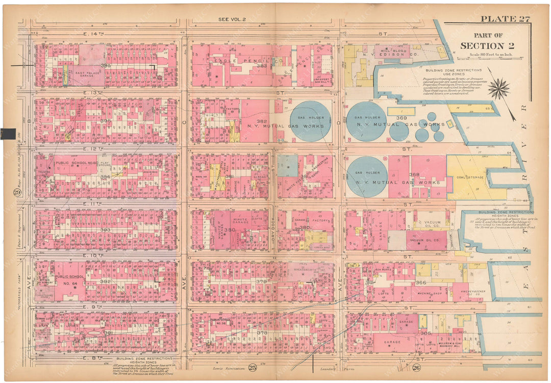 Manhattan, New York 1922 Vol. 1: Plate 027