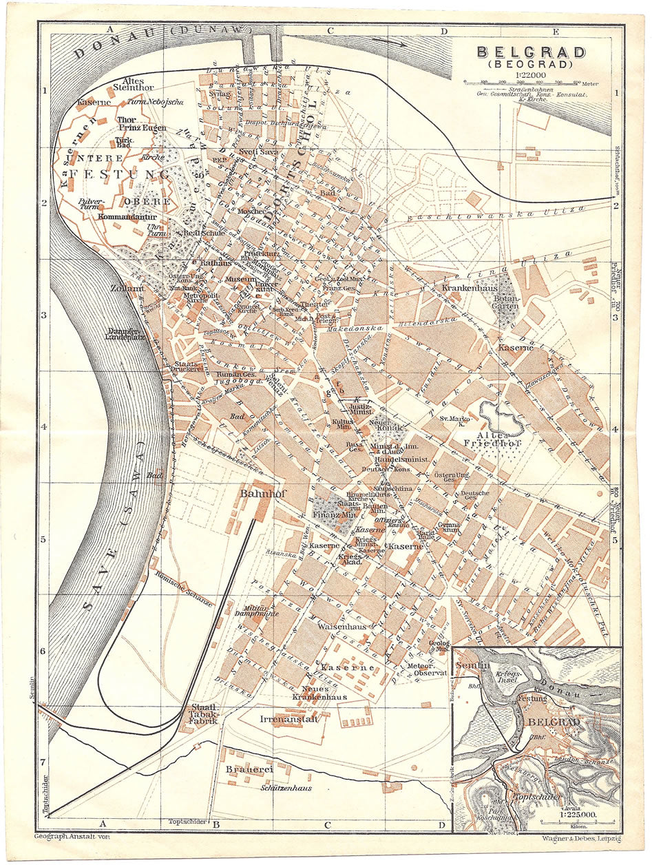 Belgrade, Serbia 1905