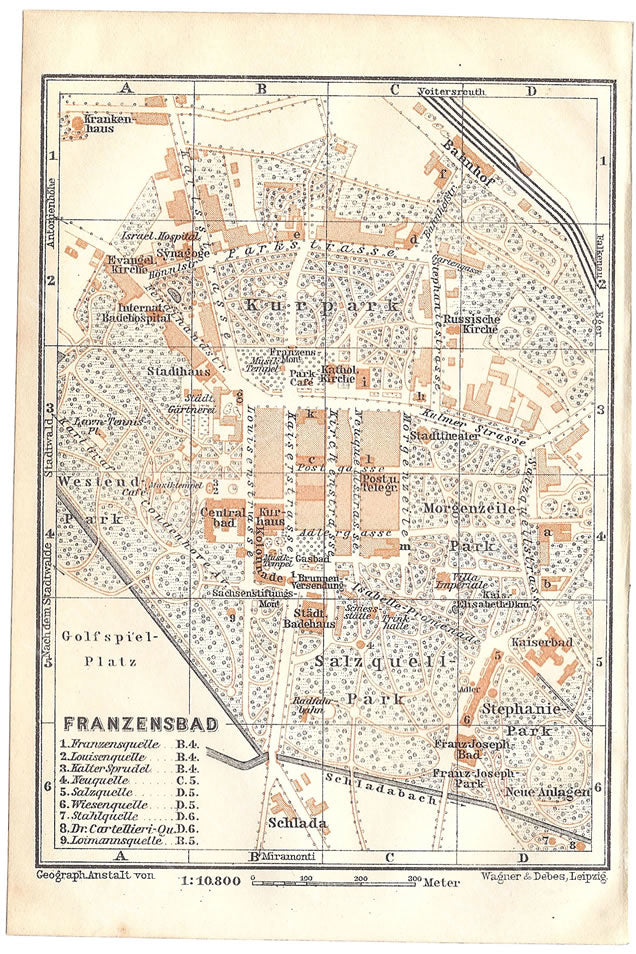 Frantiskovy Lazne, Czech Republic 1905