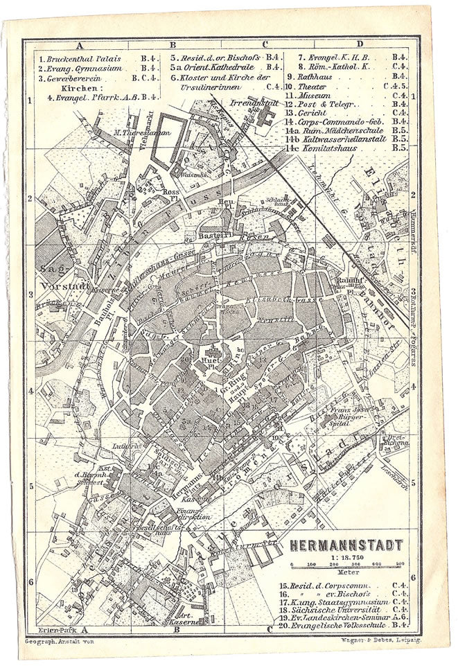 Sibiu, Romania 1905