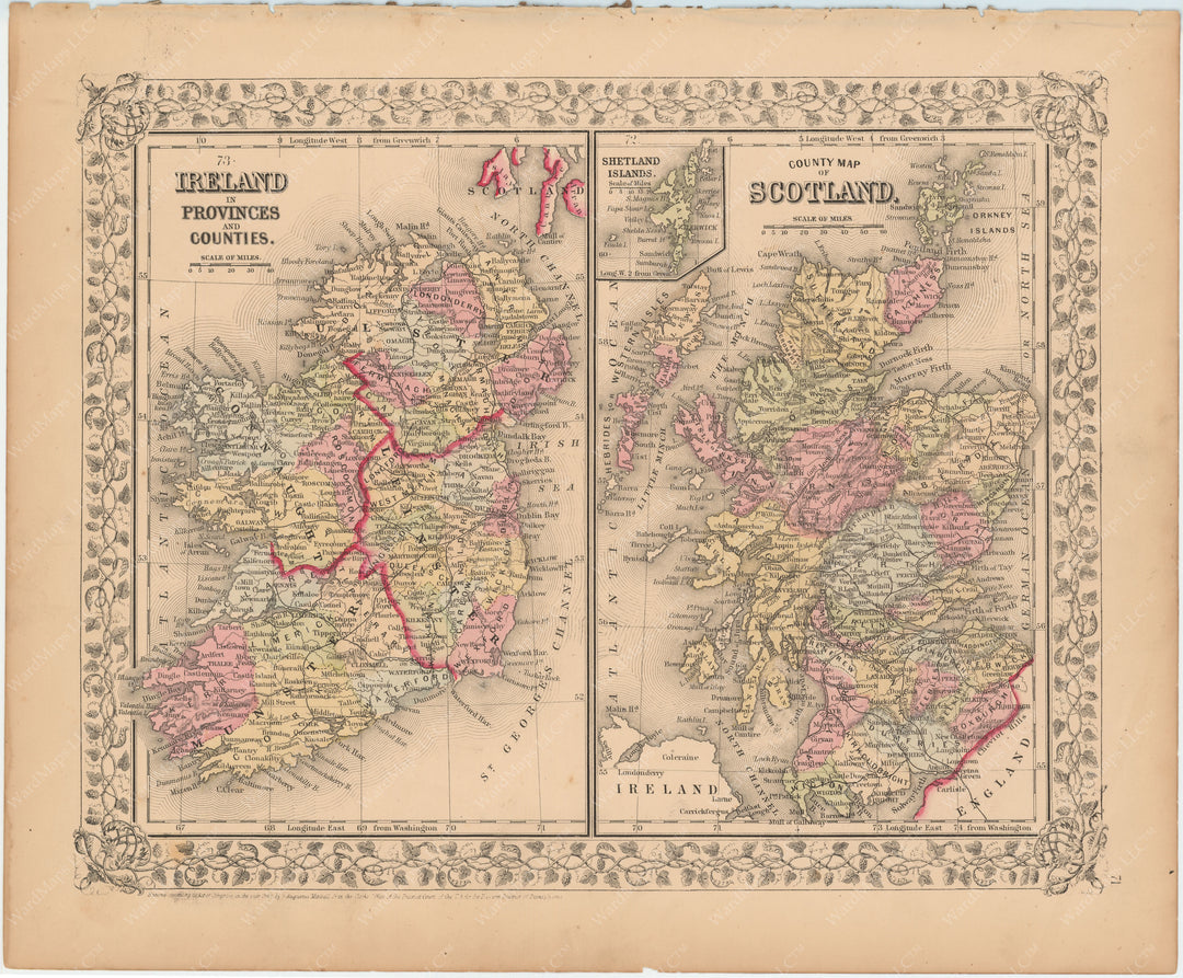 Ireland and Scotland 1867