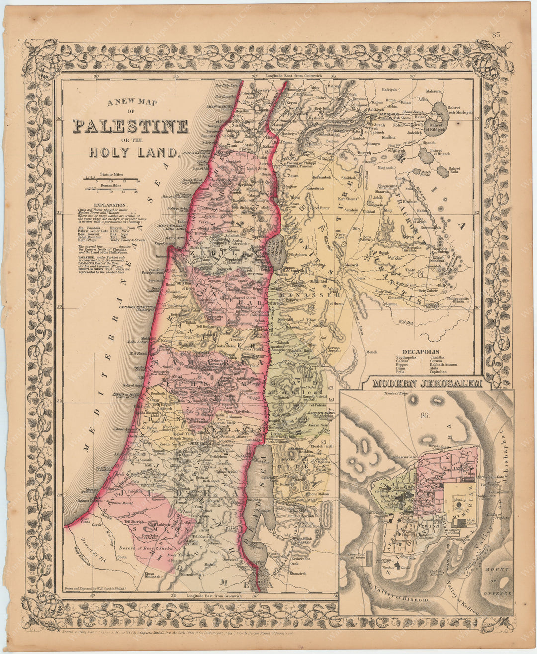 Palestine 1867