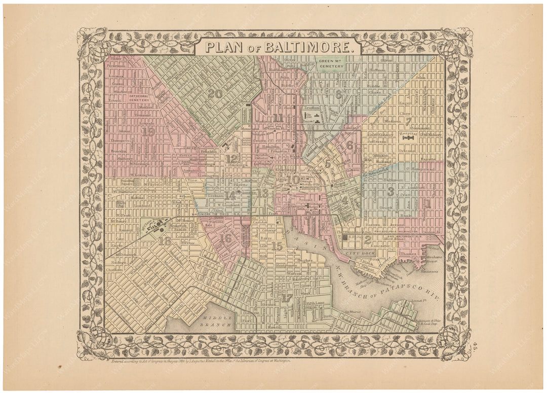 Baltimore, Maryland 1882