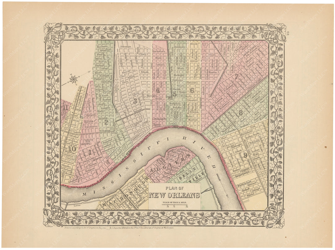 New Orleans, Louisiana 1882