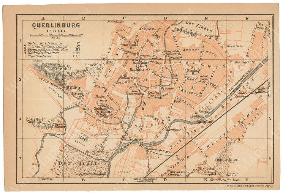 Quedlinburg, Germany 1913