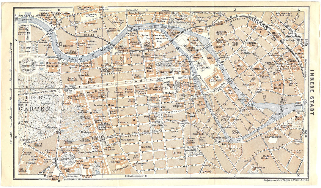 Berlin, Germany 1913: City Center