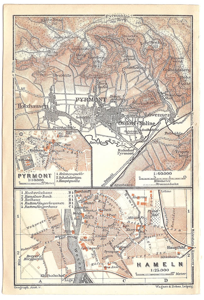 Hamelin and Pyrmont, Germany 1913